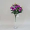 purple fake flowers in bulk